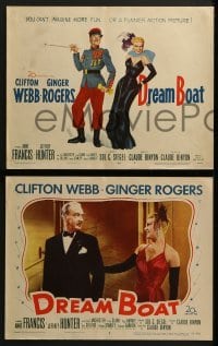 4w155 DREAM BOAT 8 LCs 1952 Ginger Rogers was professor Clifton Webb's co-star, Anne Francis!