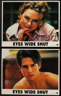 4w515 EYES WIDE SHUT 7 LCs 1999 Stanley Kubrick, Tom Cruise, Sydney Pollack, Nicole Kidman!