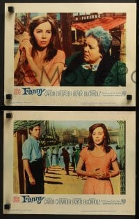 4w166 FANNY 8 LCs 1961 Leslie Caron, Charles Boyer, Horst Buchholz & Georgette Anys!