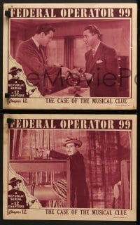 4w170 FEDERAL OPERATOR 99 8 chapter 12 LCs 1945 Lamont, Talbot serial, Case of the Musical Clue!