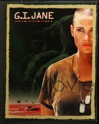 4w190 G.I. JANE 8 LCs 1997 Ridley Scott candid, Navy SEAL Demi Moore, Viggo Mortensen!