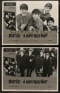 4w768 HARD DAY'S NIGHT 3 LCs R1982 Beatles, John Lennon, Paul McCartney, George Harrison, Ringo Starr