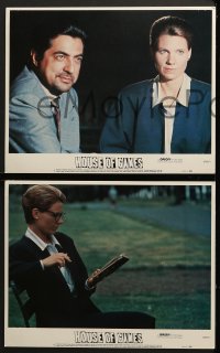 4w220 HOUSE OF GAMES 8 LCs 1987 David Mamet, Lindsay Crouse, human nature is a sucker bet!
