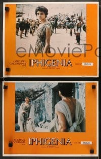 4w238 IPHIGENIA 8 LCs 1978 Michael Cacoyannis' Ifigeneia, based on the tragedy by Euripides, Greek!