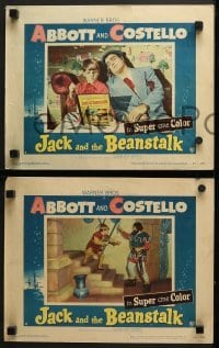 4w638 JACK & THE BEANSTALK 5 LCs 1952 Bud Abbott & Lou Costello in fairy tale classic!