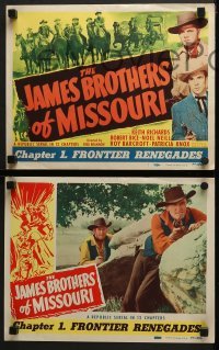 4w244 JAMES BROTHERS OF MISSOURI 8 chapter 1 LCs 1949 Republic western serial, Frontier Renegades!