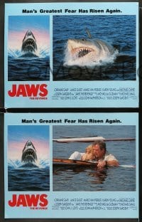 4w246 JAWS: THE REVENGE 8 LCs 1987 Lorraine Gary, Mario Van Peebles, Michael Caine, Lance Guest!