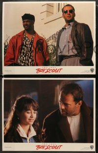 4w270 LAST BOY SCOUT 8 LCs 1991 Bruce Willis, Damon Wayans, Chelsea Field, football & gambling!
