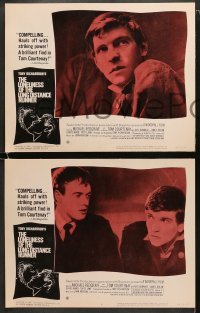 4w275 LONELINESS OF THE LONG DISTANCE RUNNER 8 LCs 1962 Michael Redgrave, Tony Richardson classic!