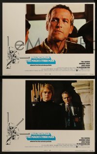 4w283 MACKINTOSH MAN 8 LCs 1973 great images of Paul Newman, directed by John Huston!