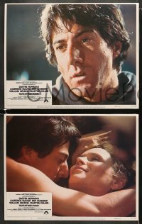 4w290 MARATHON MAN 8 int'l LCs 1976 Dustin Hoffman, Olivier, Schlesinger, w/teeth drilling scene!