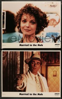 4w292 MARRIED TO THE MOB 8 LCs 1988 Michelle Pfeiffer, Matthew Modine, Dean Stockwell, Alec Baldwin