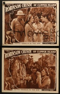 4w647 ROBINSON CRUSOE OF CLIPPER ISLAND 5 chapter 5 LCs 1936 Ray Mala is fiction's most famous hero!