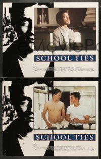 4w406 SCHOOL TIES 8 LCs 1992 Brendan Fraser, Matt Damon, Chris O'Donnell!