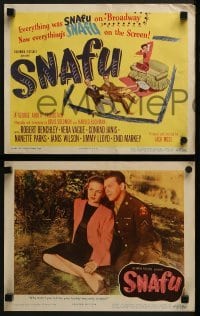 4w431 SNAFU 8 LCs 1945 Robert Benchley, Vera Vague, situation normal, all fouled up!