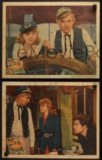 4w813 STEAMBOAT 'ROUND THE BEND 3 LCs 1935 Will Rogers, Anne Shirley, Irvin S. Cobb, John Ford!