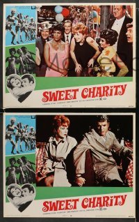 4w448 SWEET CHARITY 8 LCs 1969 Bob Fosse musical starring Shirley MacLaine!