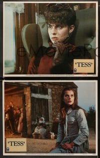 4w729 TESS 4 LCs 1981 great images of pretty Nastassja Kinski, directed by Roman Polanski!