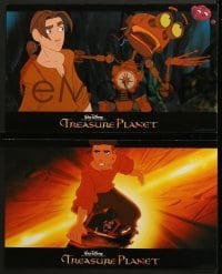 4w468 TREASURE PLANET 8 LCs 2002 Walt Disney sci-fi adventure cartoon!