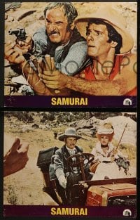 4w830 WHITE, THE YELLOW & THE BLACK 3 LCs 1975 directed by Sergio Corbucci, Samurai!