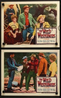 4w553 WILD WESTERNERS 7 LCs 1962 James Philbrook & Nancy Kovack battle Native American Indians!