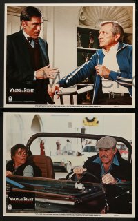 4w493 WRONG IS RIGHT 8 LCs 1982 TV reporter Sean Connery, Robert Conrad, Katharine Ross!