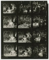 4x143 4 HORSEMEN OF THE APOCALYPSE 8.25x10 contact sheet 1961 great scenes with Ingrid Thulin!