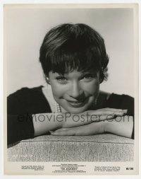 4x181 APARTMENT 8x10 still 1960 close smiling portrait of Shirley MacLaine wearing pearls!