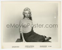 4x223 BLOOD OF DRACULA 8x10.25 still 1957 great portrait of Shirley Delancey scared of vampires!