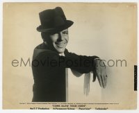 4x283 COME BLOW YOUR HORN 8x10 still 1963 c/u of smiling Frank Sinatra with hat at jaunty angle!