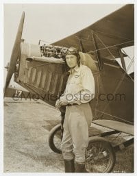 4x290 COURT-MARTIAL OF BILLY MITCHELL candid 7.25x9.5 still 1956 Gary Cooper c/u standing by plane!