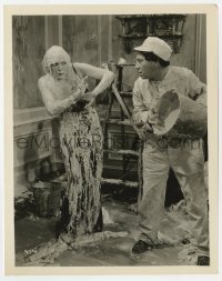 4x300 DAY AT THE RACES 8x10 still 1937 terrible paper hanger Chico Marx douses Muir with paste!