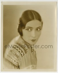 4x317 DOLORES DEL RIO 8x10 still 1920s great close portrait looking over her shoulder!