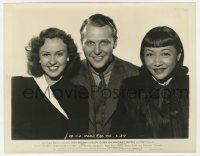 4x351 ELLERY QUEEN'S PENTHOUSE MYSTERY 8x10 still 1941 Bellamy, Margaret Lindsay, Anna May Wong!