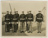 4x369 FIGHTING MARINE chapter 4 8x10.25 still 1926 Gene Tunney & 7 other Marines in dress uniforms!