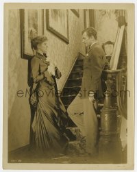 4x392 GASLIGHT 8x10 still 1944 Ingrid Bergman & Joseph Cotten full-length standing by stairs!