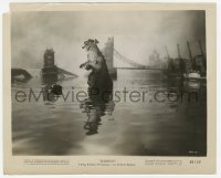 4x419 GORGO 8.25x10 still 1961 the monster's mom in water by London Bridge, cool FX image!