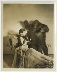 4x420 GORILLA 8x10.25 still 1930 great fake ape attacks Walter Pidgeon romancing Lila Lee!