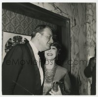 4x465 HOW THE WEST WAS WON 7.5x7.5 news photo 1962 John Wayne & Loretta Young at the premiere!