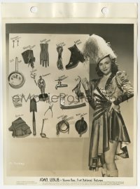 4x519 JOAN LESLIE 8x11 key book still 1942 Yankee Doodle Dandy, items used for recycling during WII