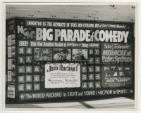 4x636 MGM'S BIG PARADE OF COMEDY candid 8x10 still 1964 huge theater display by Stan Creighton!