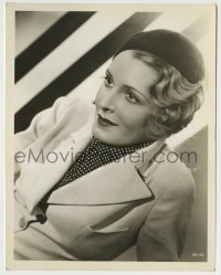 4x641 MIRIAM JORDAN 8x10.25 still 1933 close portrait about to star in I Loved You Wednesday!