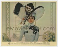 4x114 MY FAIR LADY color 8x10 still 1964 Audrey Hepburn in her most famous race track dress!
