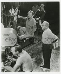 4x667 MY FAIR LADY candid 7.75x9.25 still 1964 Cukor signals Rex Harrison to stop camera crane!
