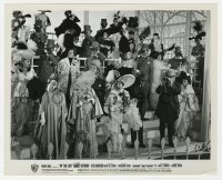 4x664 MY FAIR LADY 8x10 still 1964 Audrey Hepburn in her famous dress excited at the horse races!