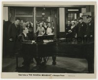 4x732 PHANTOM BROADCAST 8x10 still 1933 Guinn Big Boy Williams & crowd watch Ralph Forbes at piano!