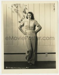 4x809 RITA HAYWORTH deluxe 8x10.25 still 1937 full-length in gay desert red outfit by Schafer!