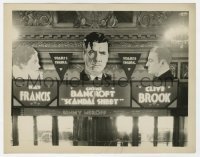 4x041 SCANDAL SHEET 8x10 still 1931 theater lobby display w/posters of Francis, Bancroft & Brook!