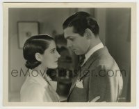 4x892 STRANGE INTERLUDE 8x10.25 still 1932 romantic c/u of young Clark Gable & Norma Shearer!