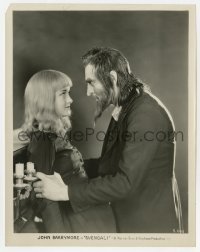4x902 SVENGALI 8x10.25 still 1931 c/u of crazed John Barrymore grabbing Marian Marsh by the arms!